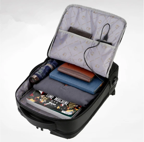 Large capacity laptop backpack