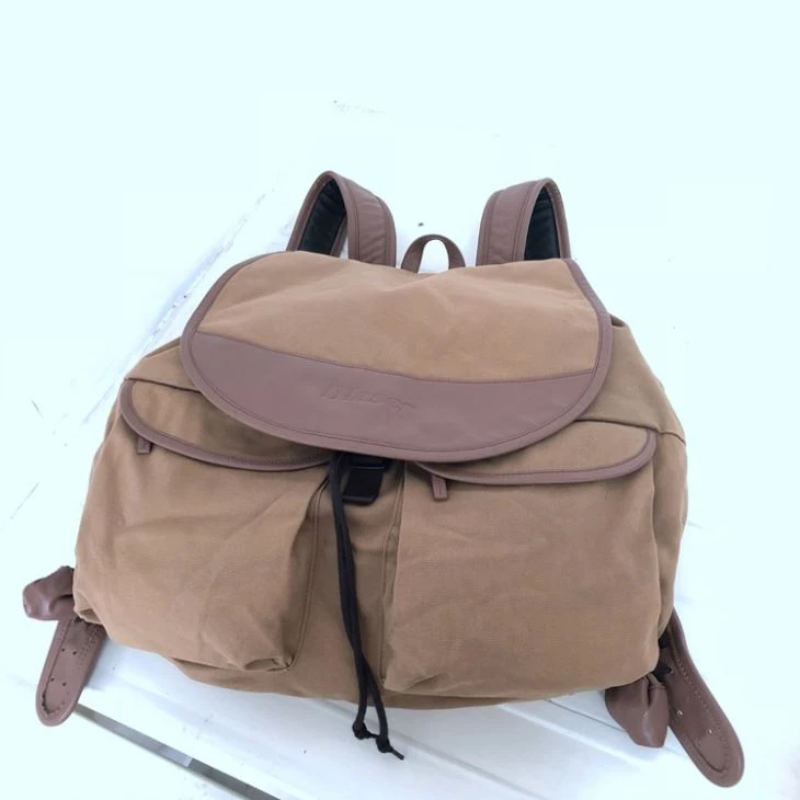 Cavas Leather Military Backpack