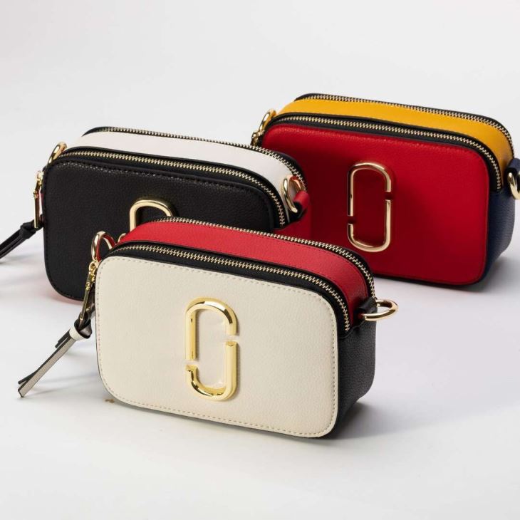 Colour Collision Stitching Design Camera Box Bag