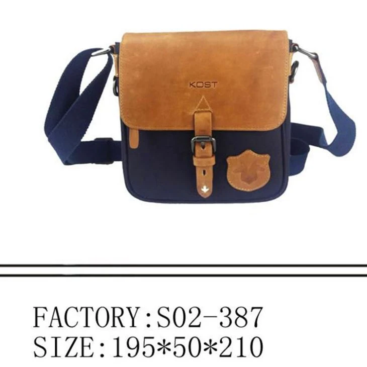 Messenger Bag Leather Shoulder Strap