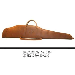 Custom Leather Rifle Bag