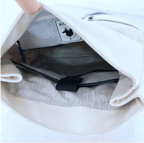 Canvas Leather Sports Backpack